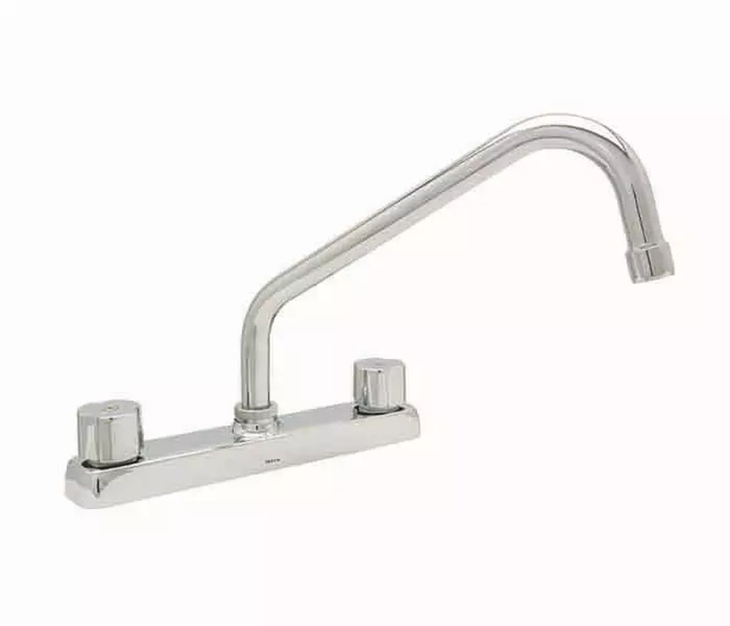 MEZCLADORA P/FREGADERO 8" (CUBIERTA,MANERALES,CARTUCHO CERAMICO) U3 4318