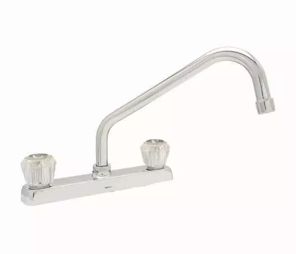 MEZCLADORA P/FREGADERO 8" (CUBIERTA,MANERALES DE ACRILICO,CARTUCHO CERAMICO), DICA