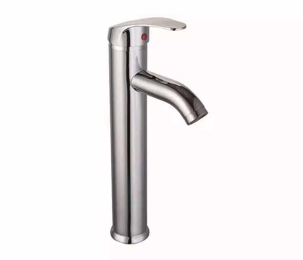 MONOMANDO PARA LAVABO CON MANGUERAS 31 CM CROMO (DICA VERDE), DICA