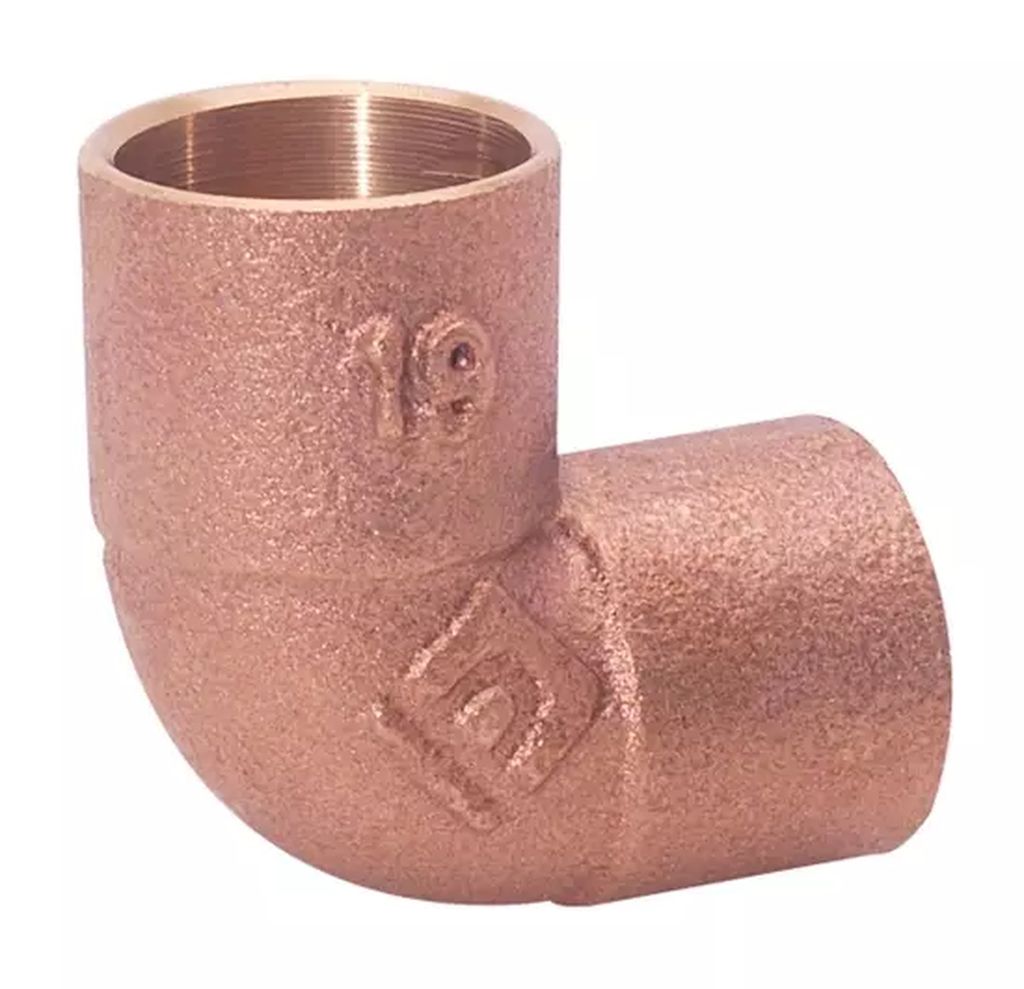 CODO 90° GALVANIZADO 1/2", URREA HIERRO MALEABLE