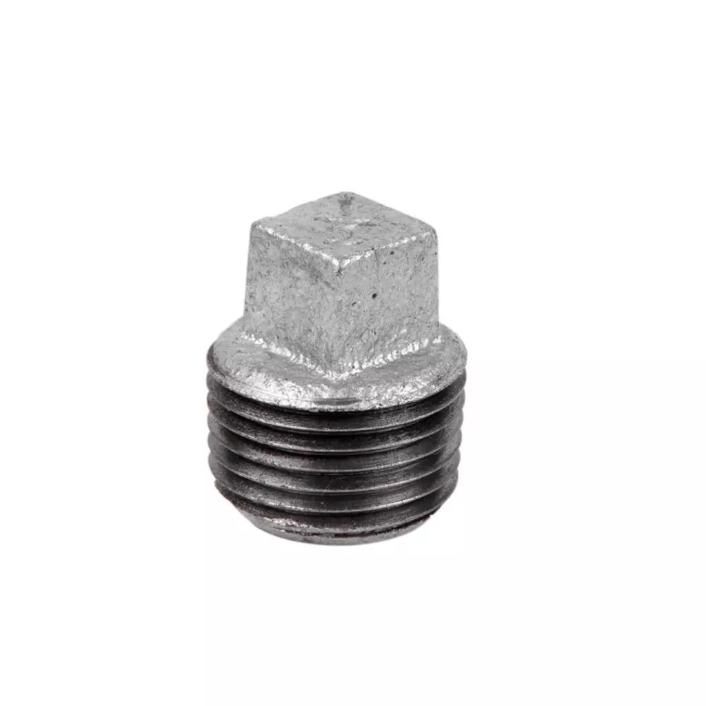 TAPON MACHO GALVANIZADO 3/4", URREA HIERRO MALEABLE