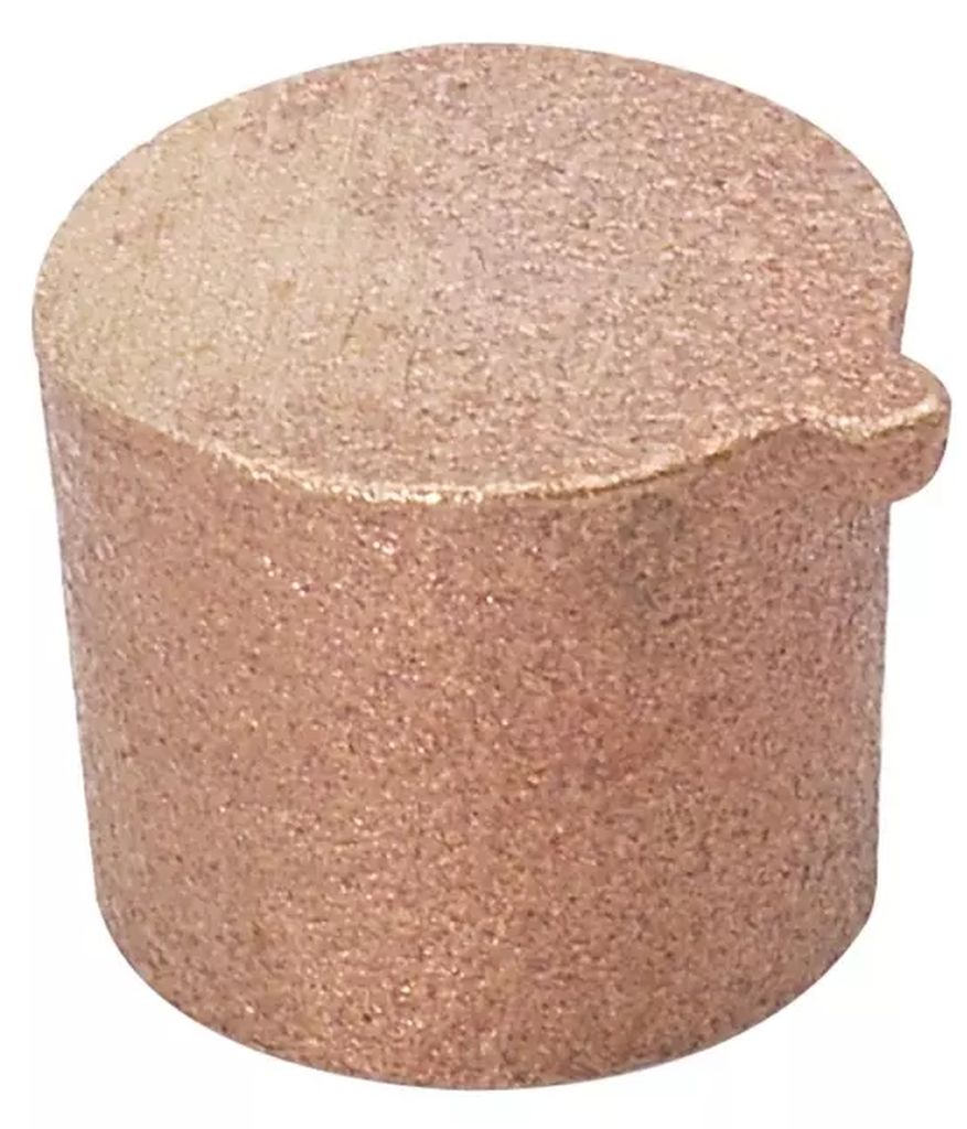 TAPON CAPA GALVANIZADO 1/2", URREA HIERRO MALEABLE