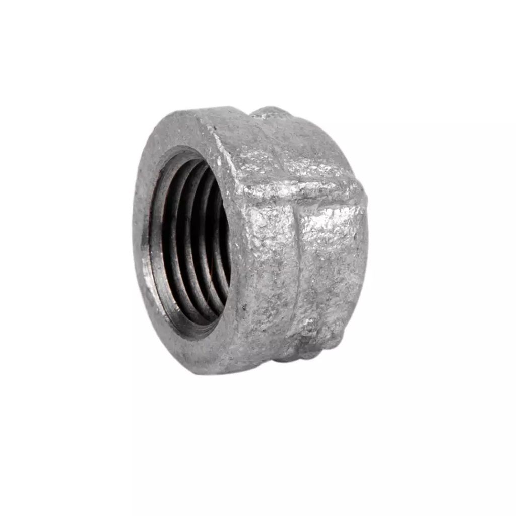 TAPON CAPA GALVANIZADO 3/4", URREA HIERRO MALEABLE