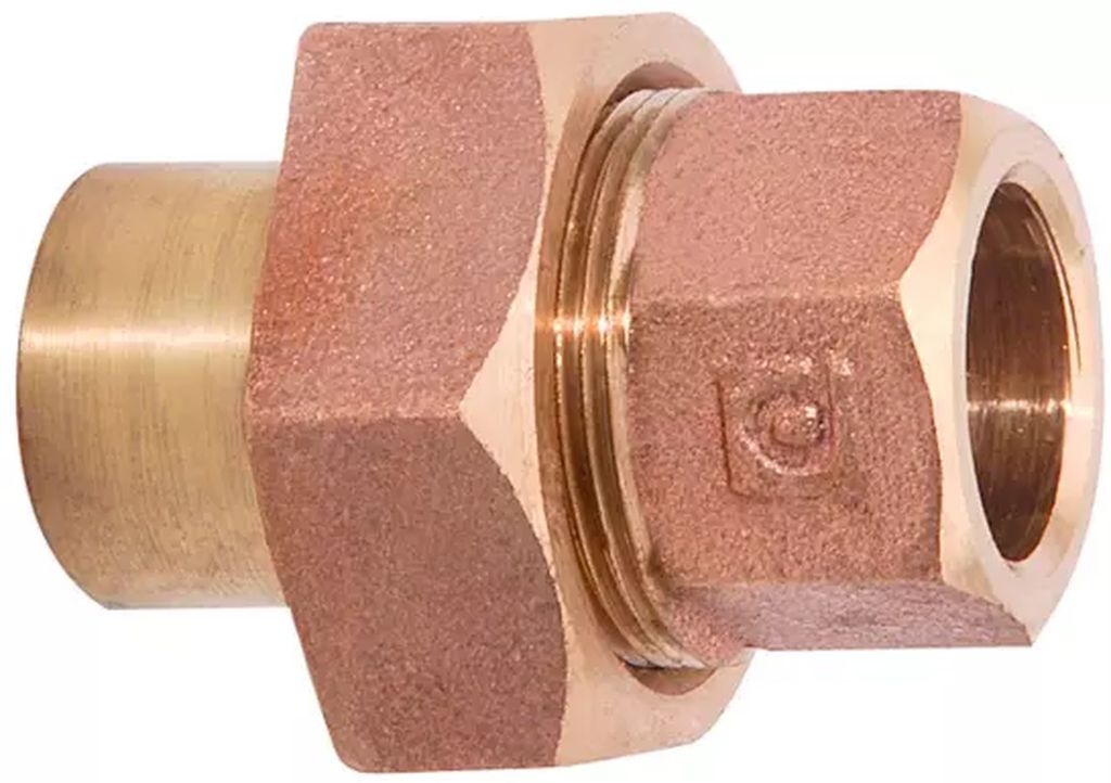 TUERCA UNION GALVANIZADO 1/2", URREA HIERRO MALEABLE