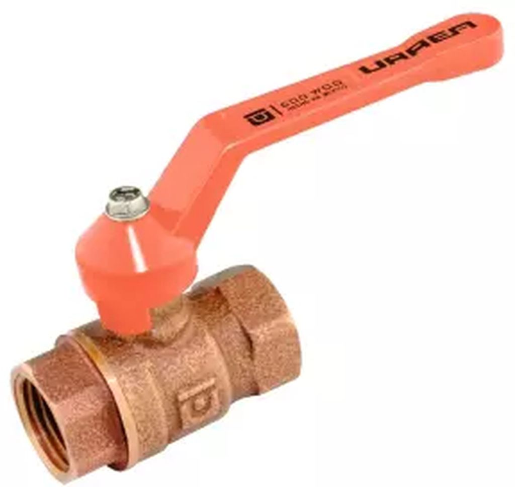 VALVULA DE ESFERA ROSCABLE 1/2", URREA RESIDENCIAL