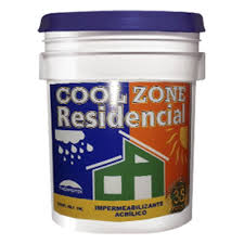 IMPERMEABILIZANTE 3 AÑOS 18 LT BLANCO COOL ZONE RESIDENCIAL, THERMOTEK